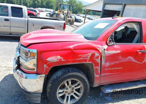 2018 Chevrolet Silverado 1500 1Lt from USA, damaged, VIN 3GCUKREC9JG123683